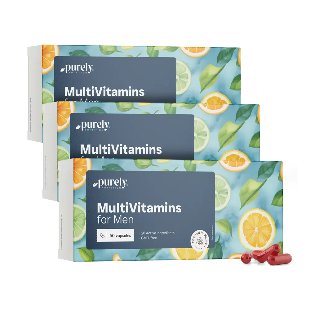 Multivitamini za moške = Multivitaminas para hombres.