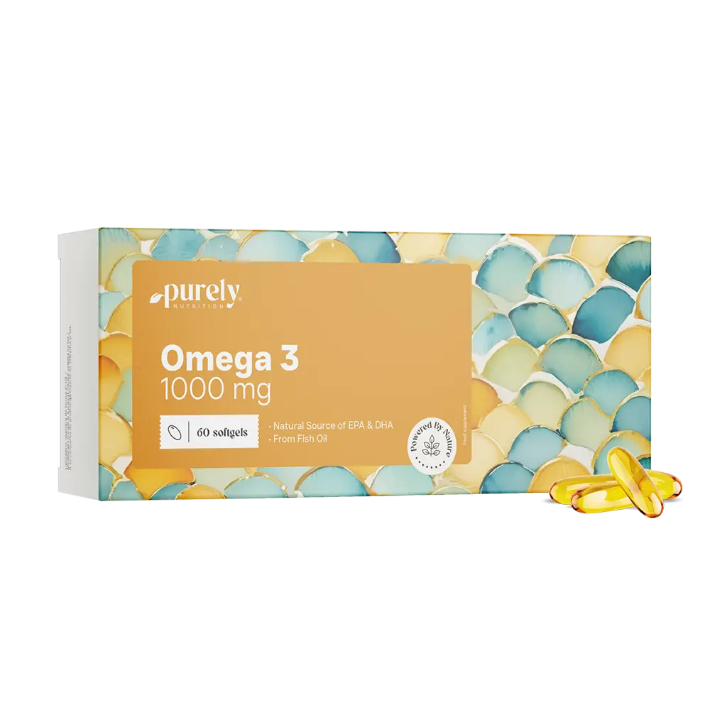 Cápsulas de omega-3 de aceite de pescado.
