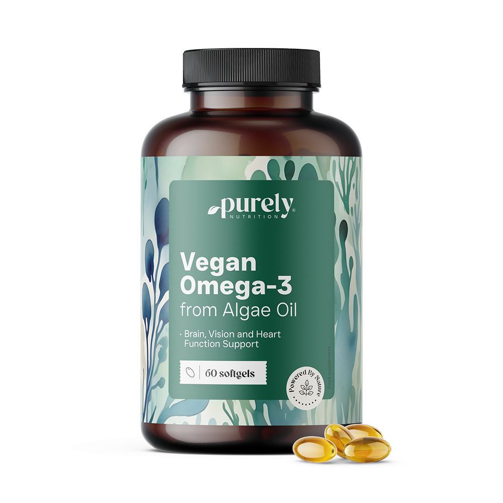 Omega-3 vegano de algas.