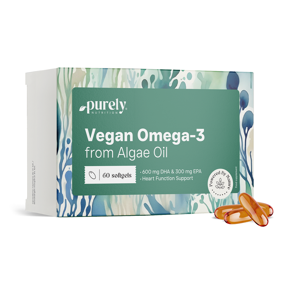 Omega-3 vegano de algas.