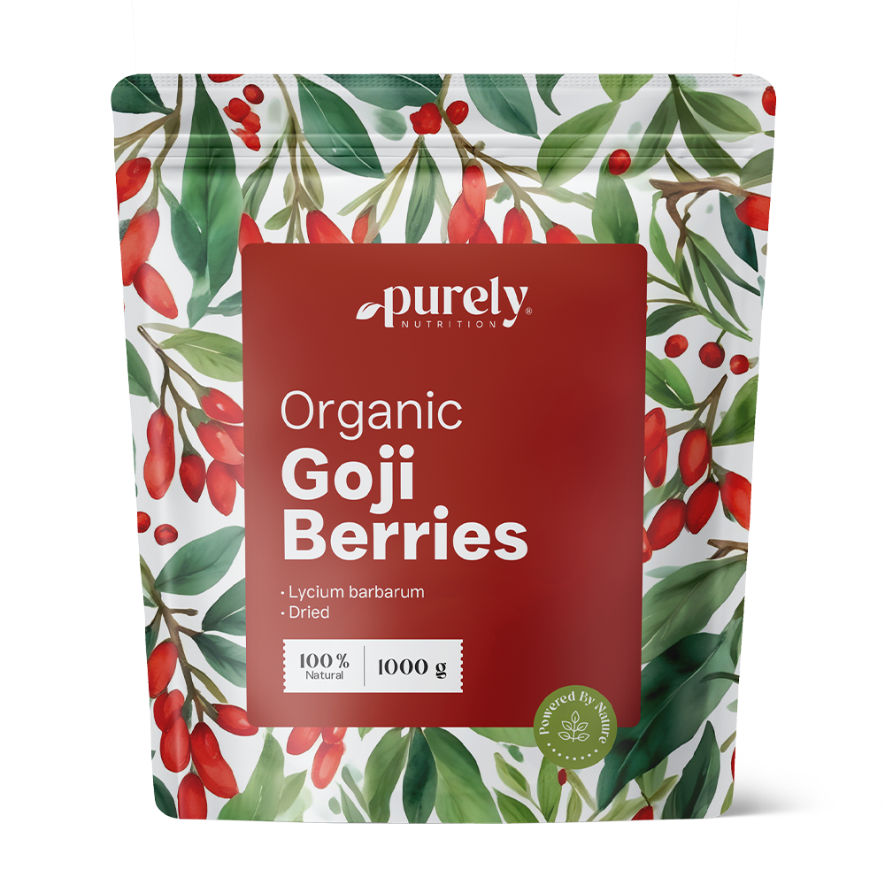 BIO Goji jagode. Bio Goji jagode so pridelane na ekološki način brez uporabe pesticidov ali umetnih gnojil. So bogate z antioksidanti, vitamini in minerali ter prispevajo k splošnemu zdravju in dobremu počutju. Uživajte jih kot samostojen prigrizek ali do