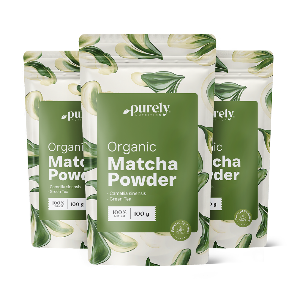 3x BIO Matcha en polvo, en total 300 g