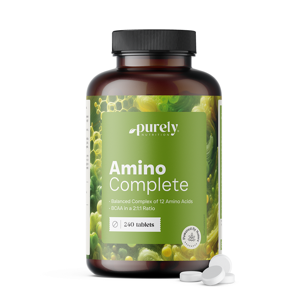 Amino Complete - complejo equilibrado de 12 aminoácidos.