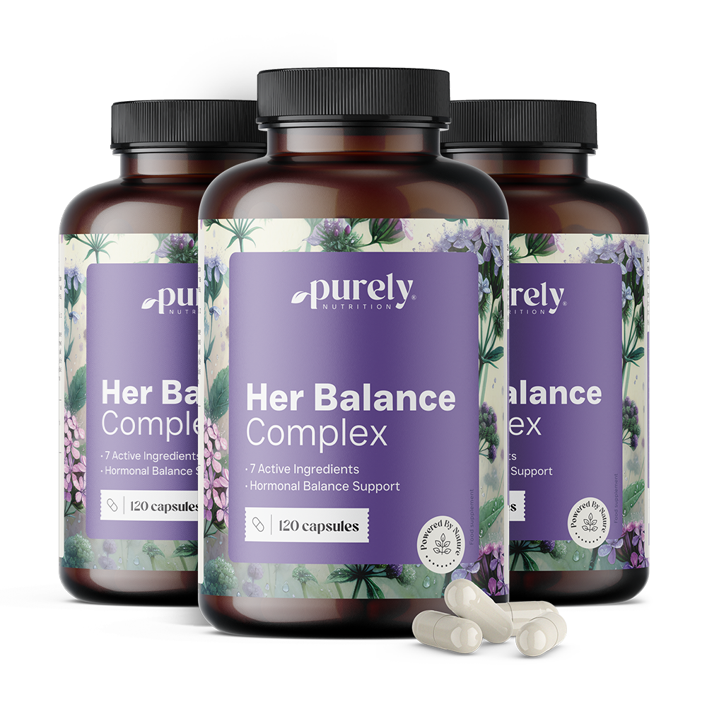 3x Her Balance: complejo para el equilibrio femenino, en total 360 cápsulas