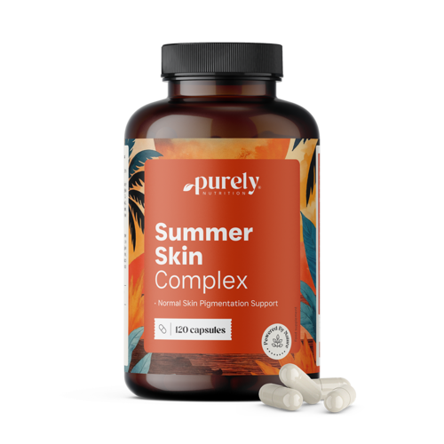 Summer Skin Complex – fórmula con 10 ingredientes activos, 120 cápsulas